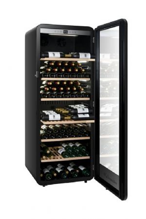 Cave  vins controlable  distance 1 porte vitre - 254 bouteilles