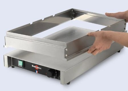 Cadre amovible pour plaque chauffante professionnelle Cadre amovible pour plaque chauffante professionnelle