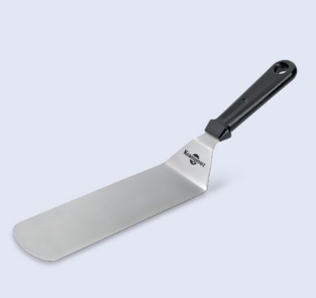 Spatule coudée inox longue cuisine professionnelle Spatule coudée inox longue cuisine professionnelle