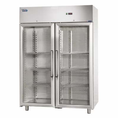 Rfrigrateur tropicalis 2 portes vitres 0/ +10C - 990L
