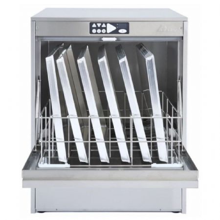 Lave-Vaisselle professionnel avec pompe de vidange et capacité 24 L - Adler - AT60DP