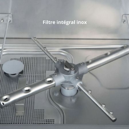 Lave-Vaisselle professionnel avec pompe de vidange et capacité 24 L - Adler - AT60DP