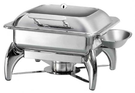 Chafing dish GN2/3 couvercle hublot 495x460x435 mm - Atosa - AT62293 Chafing dish GN2/3 couvercle hublot 495x460x435 mm - Atosa - AT62293