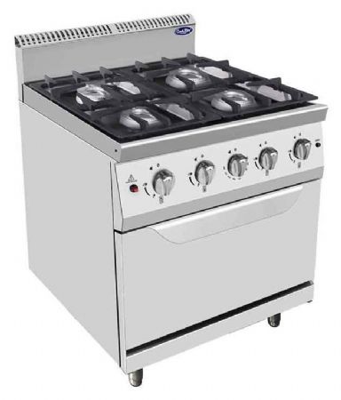 Fourneau profondeur 700 sur four Gaz propane 4 feux 36 kW - Atosa - AT7G4BO-2 Fourneau profondeur 700 sur four Gaz propane 4 feux 36 kW - Atosa - AT7G4BO-2