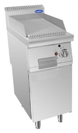 Grill pierre de lave profondeur 700 CHARCOAL SUR PLACARD - Atosa - AT7G4C-F