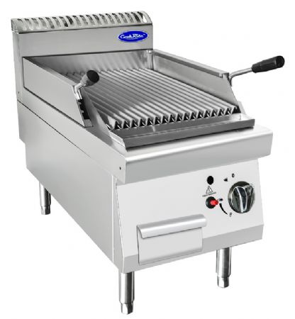 Grill pierre de lave profondeur 700 A POSER avec POIGNEES REGLAGES - Atosa - AT7G4CM-C