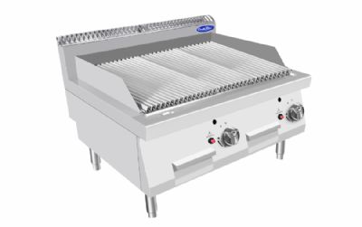 Grill � charbon de table gamme 700 �quip� de surface de cuisson