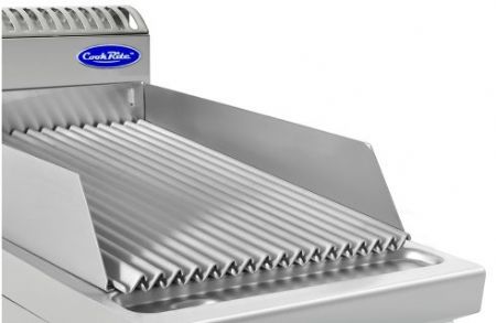 Grill pierre de lave profondeur 700 à poser poignées de réglages Gaz propane 800x700x597 mm - Atosa - AT7G8CM-C