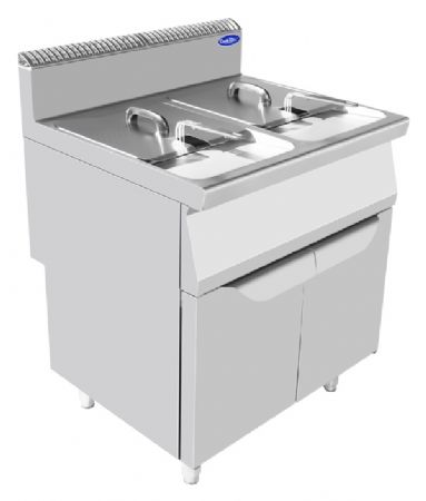 Friteuse cuisine pro profondeur 700 sur placard Gaz propane - Atosa - AT7G8F-F Friteuse cuisine pro profondeur 700 sur placard Gaz propane - Atosa - AT7G8F-F