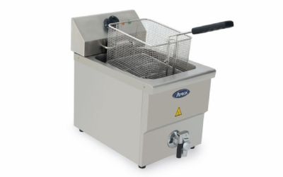 Friteuse �lectrique professionnelle de comptoir en acier inoxydable capacit� cuve 8 L