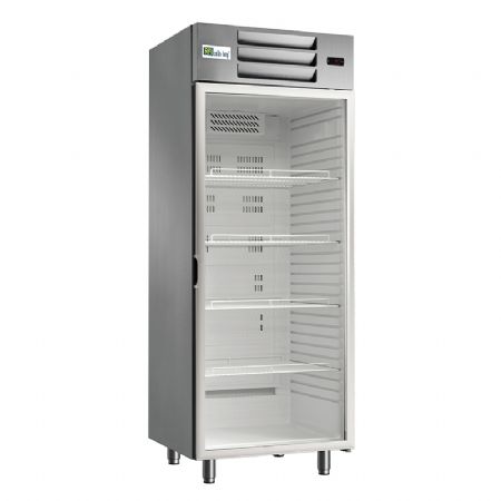 Armoire rfrigre positive 1 porte vitre +1 / +8C - 535L