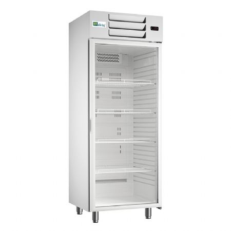 Armoire réfrigérée 1 porte vitrée blanche positive 476 L - Afi-Collin-Lucy - ATG600V
