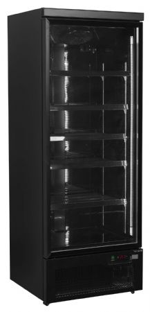Réfrigérateur vitré 1 porte vitrée noir 459 L -1 à +10 °C - Tefcold - Atom Maxi C1DBB