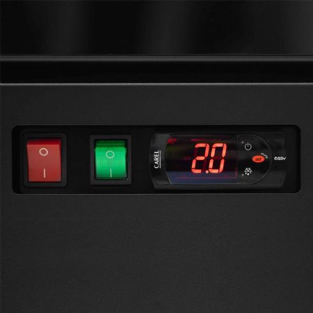 Réfrigérateur vitré 3 portes vitrées positive Blanche - Tefcold - Atom Maxi C3DB