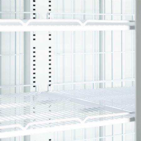Vitrine murale négative de supermarché Blanche 1 porte - Tefcold - Atom Maxi F1DB