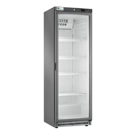 Armoire positive rfrigre 1 porte vitre +1 / +8C inox - 308L
