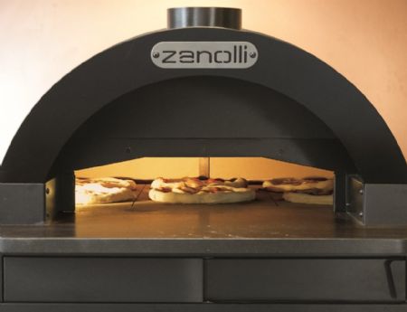 Four pizza lectrique  coupole rfractaire pour 6 pizzas 33 cm