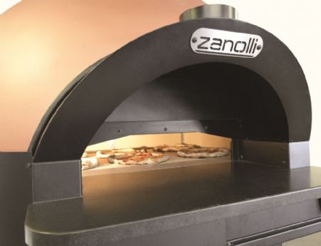 Four pizza lectrique  coupole rfractaire pour 9 pizzas 33 cm