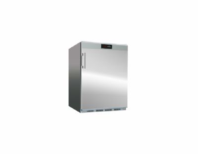 Rfrigrateur petit volume Inox +2 /+8C 1 porte pleine - 200L