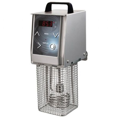 Thermoplongeur cuisson sous vide basse température commande électronique 25 programmes, +24°/+99°C, 2 kW - Virtus - AWZ0017/SN