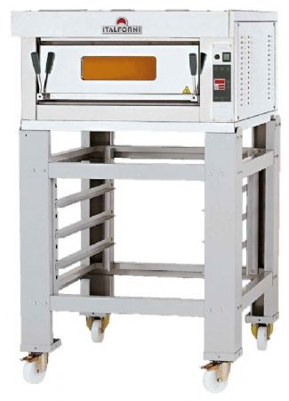 Four à pizzas professionnel électrique Triphasé 1 chambre 4 pizzas - Furnotel - B200DI