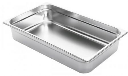 Bac gastronorme 1/1 en acier inoxydable 15 L - Furnotel - B20591