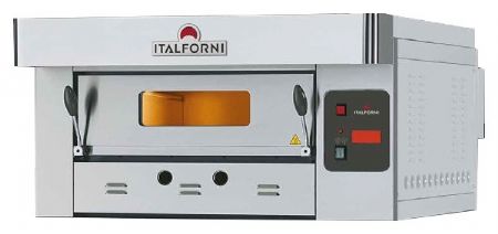 Four à pizzas professionnel Gaz 1 chambre 4 pizzas - Furnotel - B215DI Four à pizzas professionnel Gaz 1 chambre 4 pizzas - Furnotel - B215DI