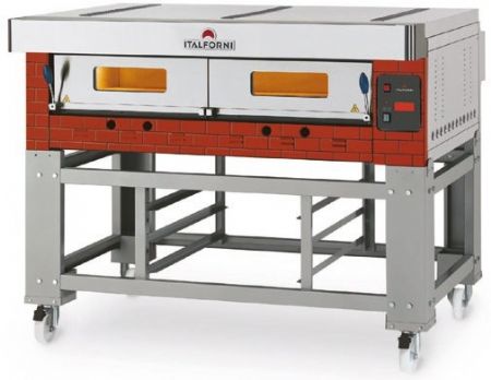 Four à pizzas professionnel Gaz 1 chambre 12 pizzas - Furnotel - B219D