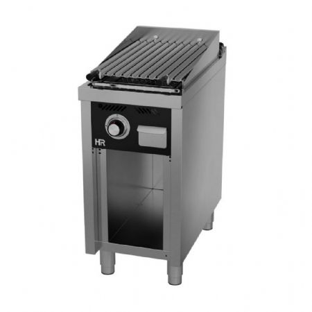 Grill pierre de lave profondeur 750 Gaz 400x750x947 mm - Hr Fainca - B7504E