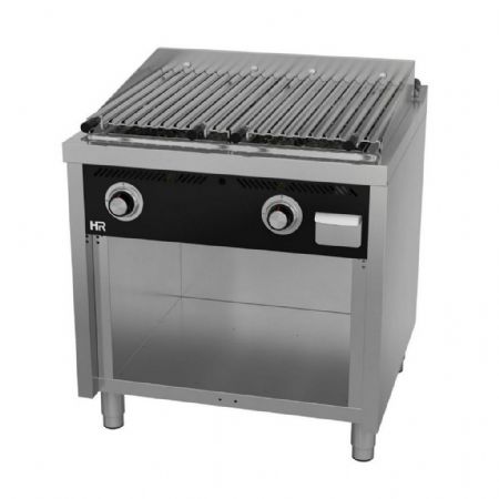 Grill pierre de lave profondeur 750 Gaz 800x750x947 mm - Hr Fainca - B7508E