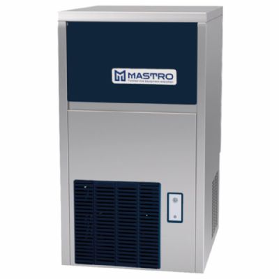 Machine à glaçons refroidissement par eau avec production 30 kg/24h et stockage 9 kg Machine à glaçons refroidissement par eau avec production 30 kg/24h et stockage 9 kg