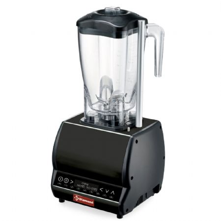 Blender professionnel verre carré 2 L, variateur de vitesse, programmable, 750 W - Diamond Promo - BARMIX/W-DB