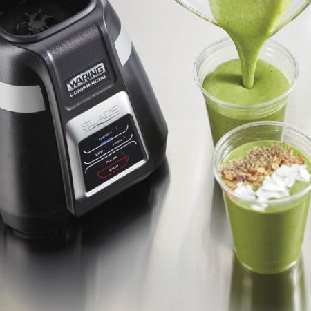 Blender à contrôle électronique avec bol de 1,4 L empilable - Waring - BB320E