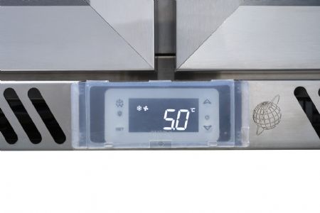 Arrière bar réfrigéré vitré 330 L +2/+10°C - Coolhead - BBX 385