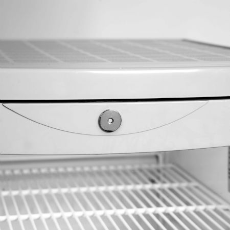 Réfrigérateur à boissons Blanche 1 porte vitrée positive - Tefcold - BC145 W/FAN