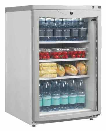 Réfrigérateur à boissons Blanche 1 porte vitrée positive - Tefcold - BC85 w/Fan