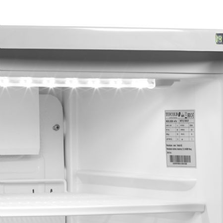 Réfrigérateur à boissons Blanche 1 porte vitrée positive - Tefcold - BC85 w/Fan