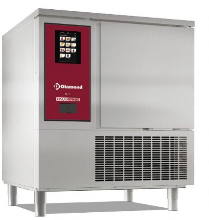 Cellule de conglation rapide professionnelle - 6 niveaux GN1/1 ou 5x600x400mm