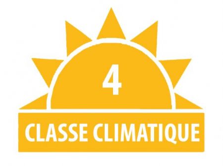 Arrière bar positif 3 portes vitrées battantes inox extérieur noir 320 L