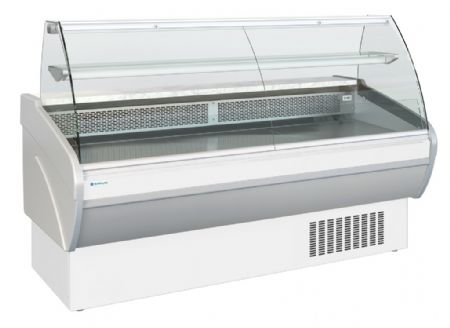 Vitrine de prsentation comptoir avec vitrage bomb +3 / +6C 1 porte - 1040x930x1290mm