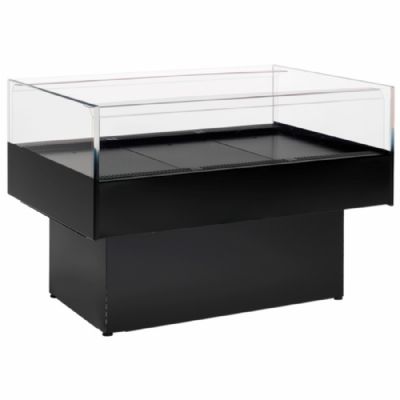 Armoire self-service froide ventilée noire température +2/+4°C et 920 x 1290 x 880 mm Armoire self-service froide ventilée noire température +2/+4°C et 920 x 1290 x 880 mm