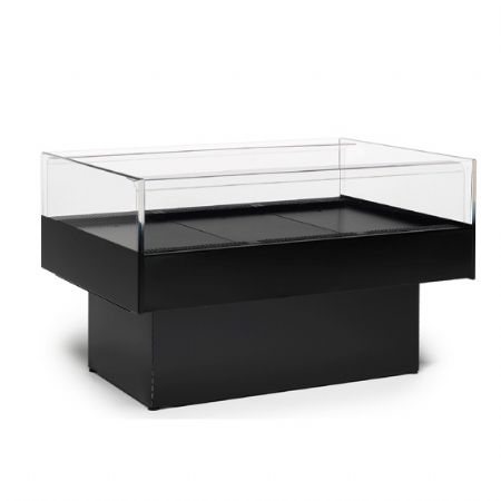 Vitrine self-service rfrigre ventile lot noir +2/+ 4C - largeur 1500mm