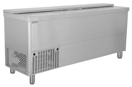 Réfrigérateur à boissons coffre inox 429 L +2 à +8 °C - Tefcold - BHC200X1