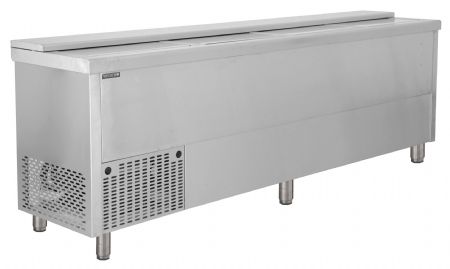 Réfrigérateur à boissons coffre en inox 565 L +2 à +8 °C - Tefcold - BHC250X1