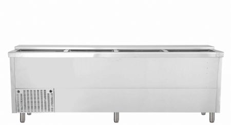 Rfrigrateur coffre pour boissons avec 4 couvercles coulissants - 565 litres
