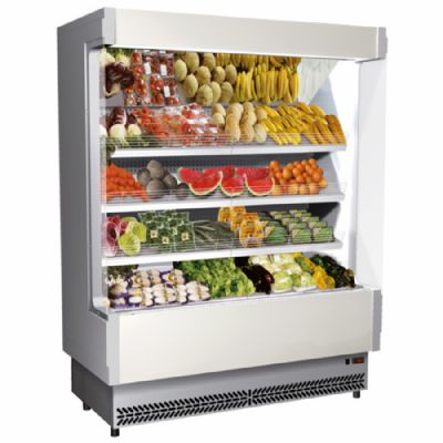 Armoire murale r�frig�r� fruits et l�gumes noir avec froid +6/+8�C et 2080 mm
