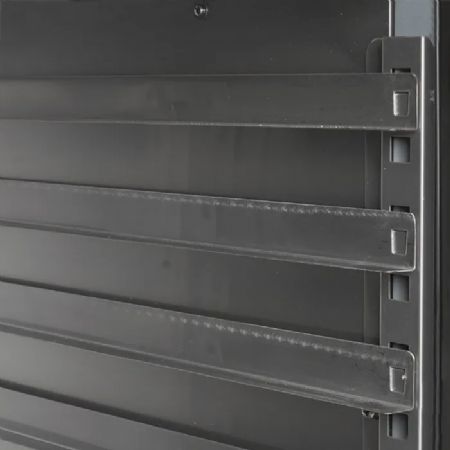 Armoire rfrigre positive boulangerie mobile en inox avec 1 porte pleine 737 L - 740 x 990 x 2010 mm