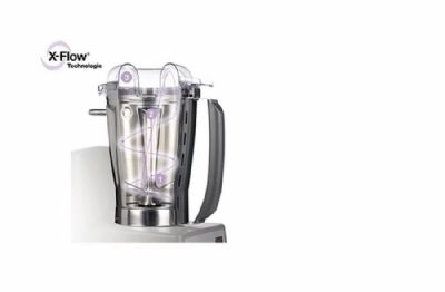 Blender professionnel � vitesse variable avec tech Xflow et cuve inox 5L - 500 � 12600 tr/min