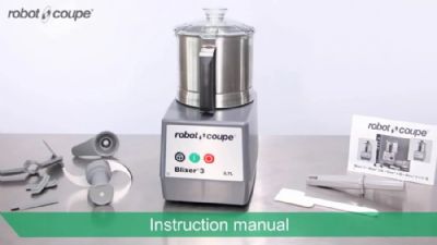 Mixeur de table professionnel avec cuve inox 3,7L et ensemble de cuve supplmentaire - 3000trs/min