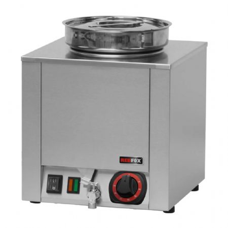 Bain-marie de table en acier inoxydable volume 4,5 L
